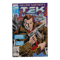 1992 "William Shatner's Tek World" #1 Marvel Comic Book at PristineAuction.com