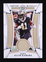 Alvin Kamara 2022 Panini National Treasures Century Materials Emerald #37 #3/5 at PristineAuction.com
