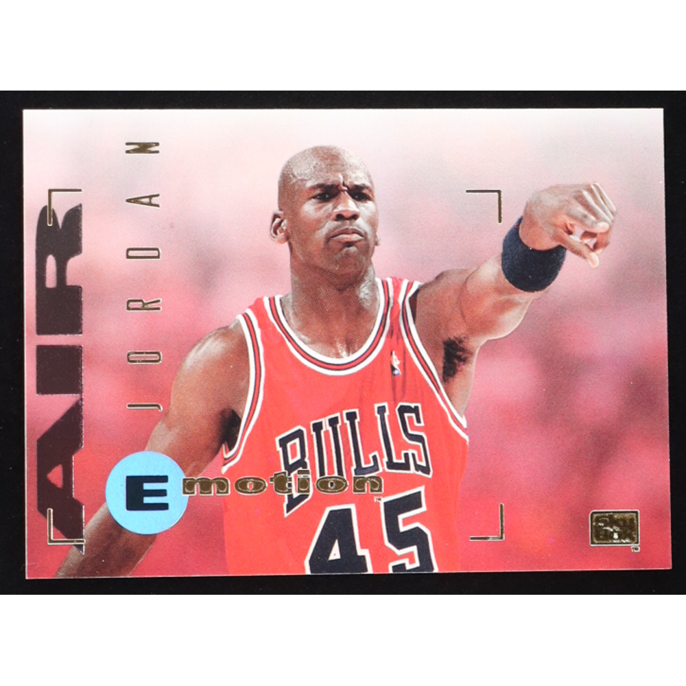 Michael Jordan 1995 SkyBox Emotion #100 at PristineAuction.com
