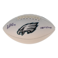 Fletcher Cox Signed Eagles Logo Football Inscribed "SBLII Champs" (JSA) at PristineAuction.com