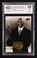 Michael Jordan 2009-10 Upper Deck Michael Jordan Legacy Collection Gold #84 (BCCG 10) at PristineAuction.com