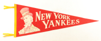 1955 New York Yankees Vintage Felt Pennant Flag at PristineAuction.com