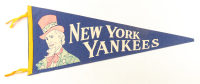 1955 New York Yankees Vintage Felt Pennant Flag at PristineAuction.com