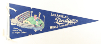1959 Los Angeles Dodgers Vintage Felt Pennant Flag at PristineAuction.com