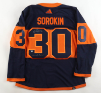 Ilya Sorokin Signed Islanders Adidas Authentic Jersey Inscribed "Let's Go Isles!" (Fanatics) at PristineAuction.com