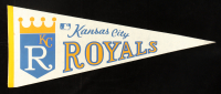 1969 Kansas City Royals Vintage Felt Pennant Flag at PristineAuction.com