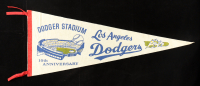 1972 Los Angeles Dodgers Vintage Felt Pennant Flag at PristineAuction.com
