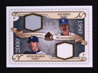 Jack Morris / Justin Verlander 2009 SP Legendary Cuts Generations Dual Memorabilia #GMMV at PristineAuction.com