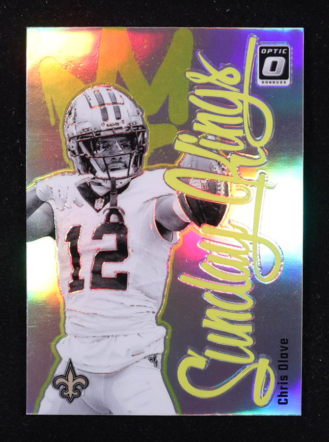 Chris Olave 2024 Donruss Optic Sunday Kings #17 at PristineAuction.com Chris Olave 2024 Donruss Optic Sunday Kings #17 at PristineAuction.com