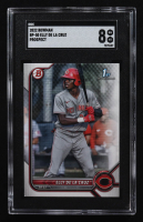 Elly De La Cruz 2022 Bowman Prospects #BP50 (SGC 8) at PristineAuction.com
