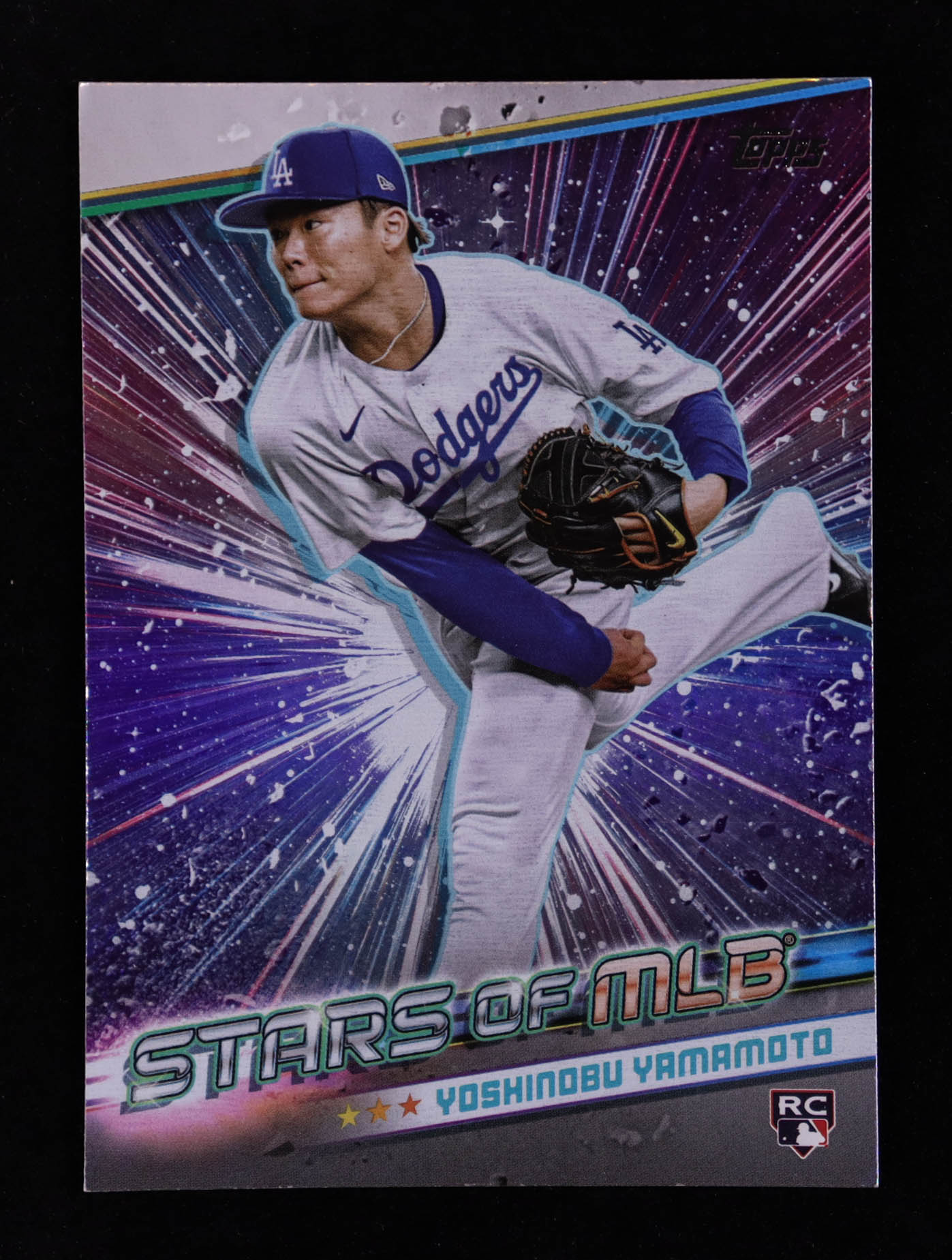 Yoshinobu Yamamoto 2024 Topps Stars of MLB #SMLB57 RC at PristineAuction.com Yoshinobu Yamamoto 2024 Topps Stars of MLB #SMLB57 RC at PristineAuction.com