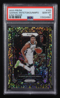 Giannis Antetokounmpo 2023-24 Panini Prizm King Snake #103 (PSA 10) at PristineAuction.com