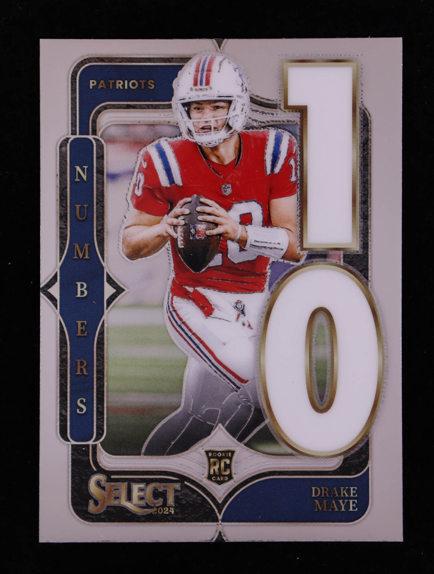 Drake Maye 2024 Select Select Numbers #20 RC at PristineAuction.com Drake Maye 2024 Select Select Numbers #20 RC at PristineAuction.com