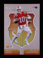 Drake Maye 2024 Select Select Certified Rookies #3 RC at PristineAuction.com