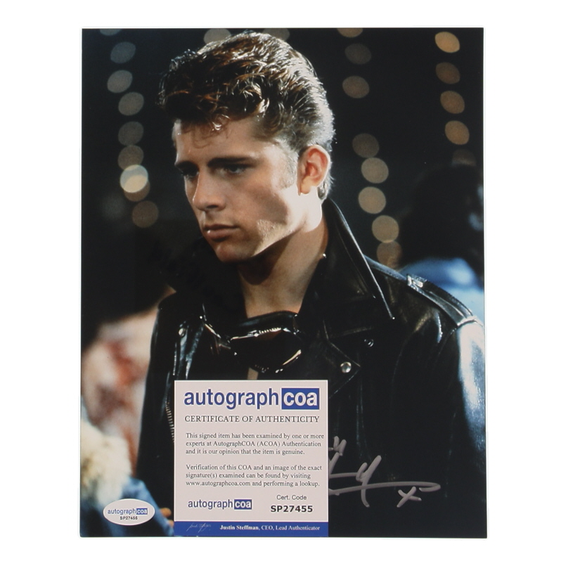 Maxwell Caulfield Signed "Grease 2" 8x10 Photo (ACOA) at PristineAuction.com Maxwell Caulfield Signed "Grease 2" 8x10 Photo (ACOA) at PristineAuction.com