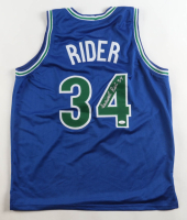 Isaiah Rider Signed Jersey (JSA) at PristineAuction.com