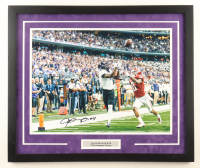 Jalen Reagor Signed TCU Horned Frogs Custom Framed Photo Display (Beckett) at PristineAuction.com