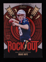 Drake Maye 2024 Absolute Rock Out #17 RC at PristineAuction.com