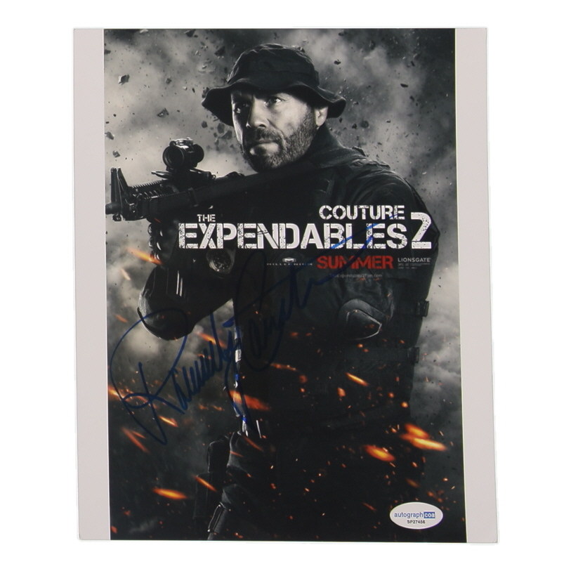 Randy Couture Signed "The Expendables 2" 8x10 Photo (ACOA) at PristineAuction.com Randy Couture Signed "The Expendables 2" 8x10 Photo (ACOA) at PristineAuction.com