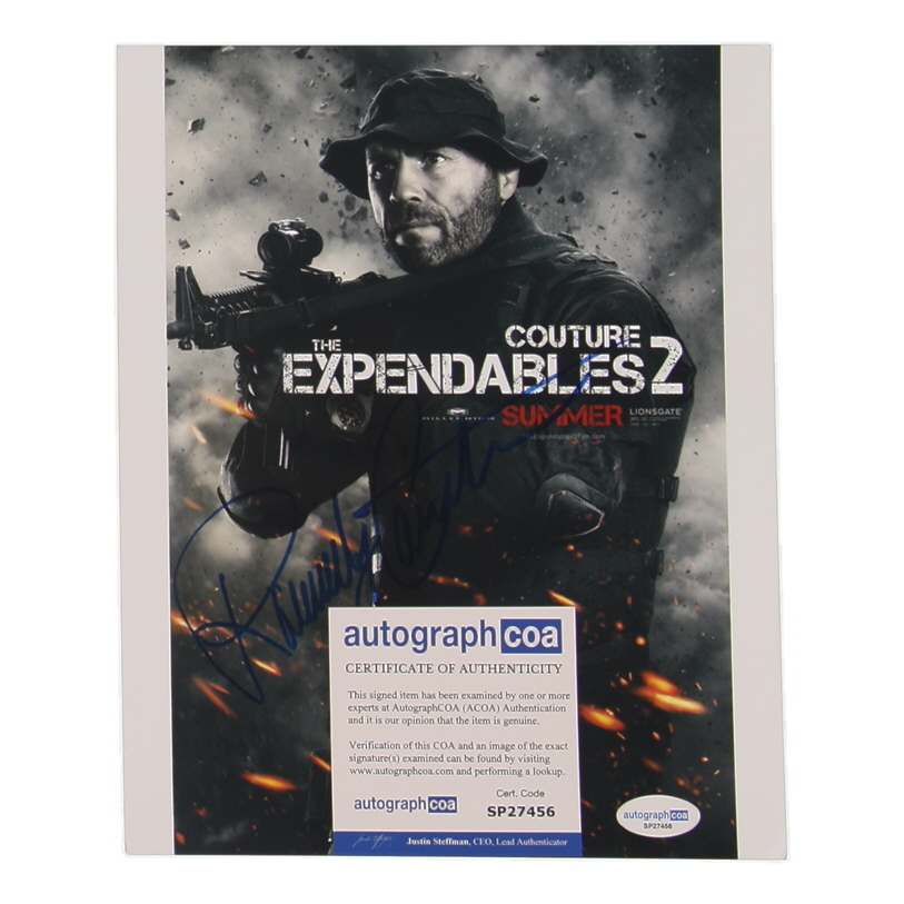 Randy Couture Signed "The Expendables 2" 8x10 Photo (ACOA) at PristineAuction.com Randy Couture Signed "The Expendables 2" 8x10 Photo (ACOA) at PristineAuction.com