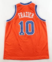 Walt "Clyde" Frazier Signed Jersey Inscribed "NBA Top 50", "7x All-Star", "2x NBA Champ", & "NBA Hall of Fame 1987" (JSA) at PristineAuction.com