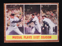 Stan Musial 1962 Topps #317 IA at PristineAuction.com