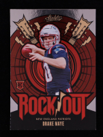 Drake Maye 2024 Absolute Rock Out #17 RC at PristineAuction.com