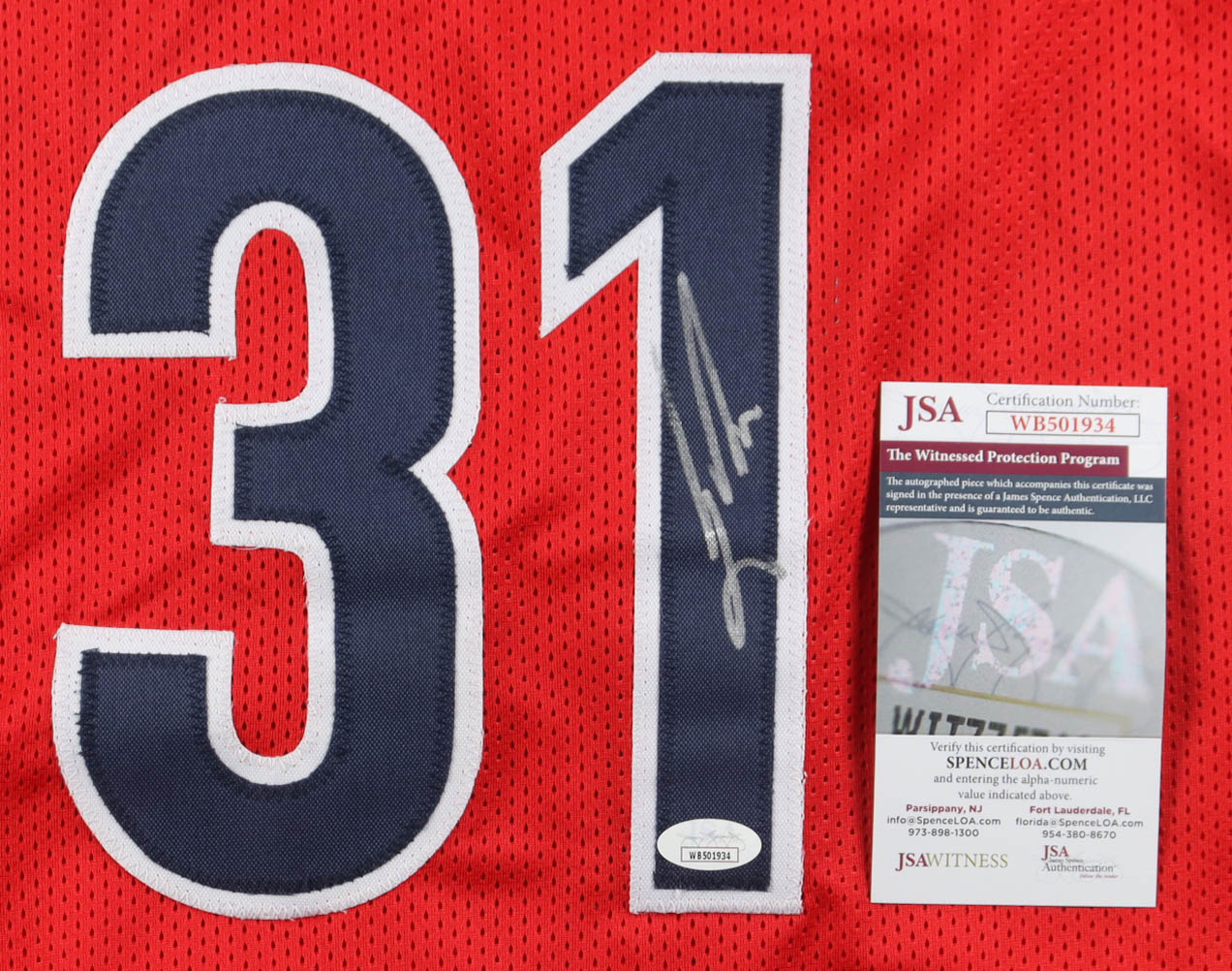 Jason Terry Signed Jersey (JSA) at PristineAuction.com Jason Terry Signed Jersey (JSA) at PristineAuction.com