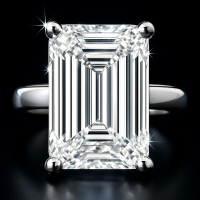 Huge 11.05 Carats Lab Grown Diamond Ring G, VS1 | $16,200 Estimated Retail Value (UGL & IGI Certs) | Emerald Cut| Brand New at PristineAuction.com