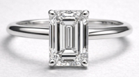 1.71 Carats Lab Grown Diamond Ring F, VVS2 | $3,100 Estimated Retail Value (UGL & IGI Certs) | Emerald Cut| Brand New at PristineAuction.com