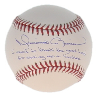Mariano Rivera Signed OML Baseball Inscribed "I Want to Thank the Good Lord for Making Me a Yankee" (JSA) at PristineAuction.com