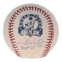 Derek Jeter Signed OML Commemorative Baseball Inscribed "3000th Hit 7-9-11" (MLB) at PristineAuction.com