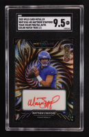 Matthew Stafford 2025 Wild Card Metallix Team Color Fractal Color Match True Autograph #WMT1FA3-MS #1/1 (SGC 9.5) at PristineAuction.com
