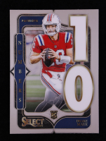 Drake Maye 2024 Select Select Numbers #20 RC at PristineAuction.com