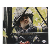 Taylor Kinney Signed "Chicago Fire" 8x10 Photo (ACOA) at PristineAuction.com