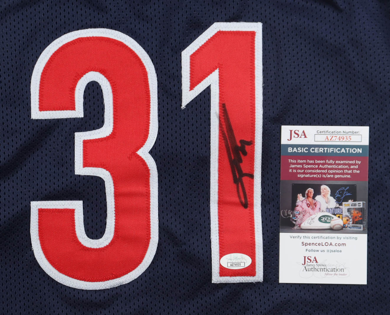 Jason Terry Signed Jersey (JSA) at PristineAuction.com Jason Terry Signed Jersey (JSA) at PristineAuction.com