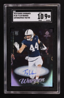 Tyler Warren 2025 Panini Luminance Auto #138 RC #700/700 (SGC 9 | Autograph Graded SGC 10) at PristineAuction.com
