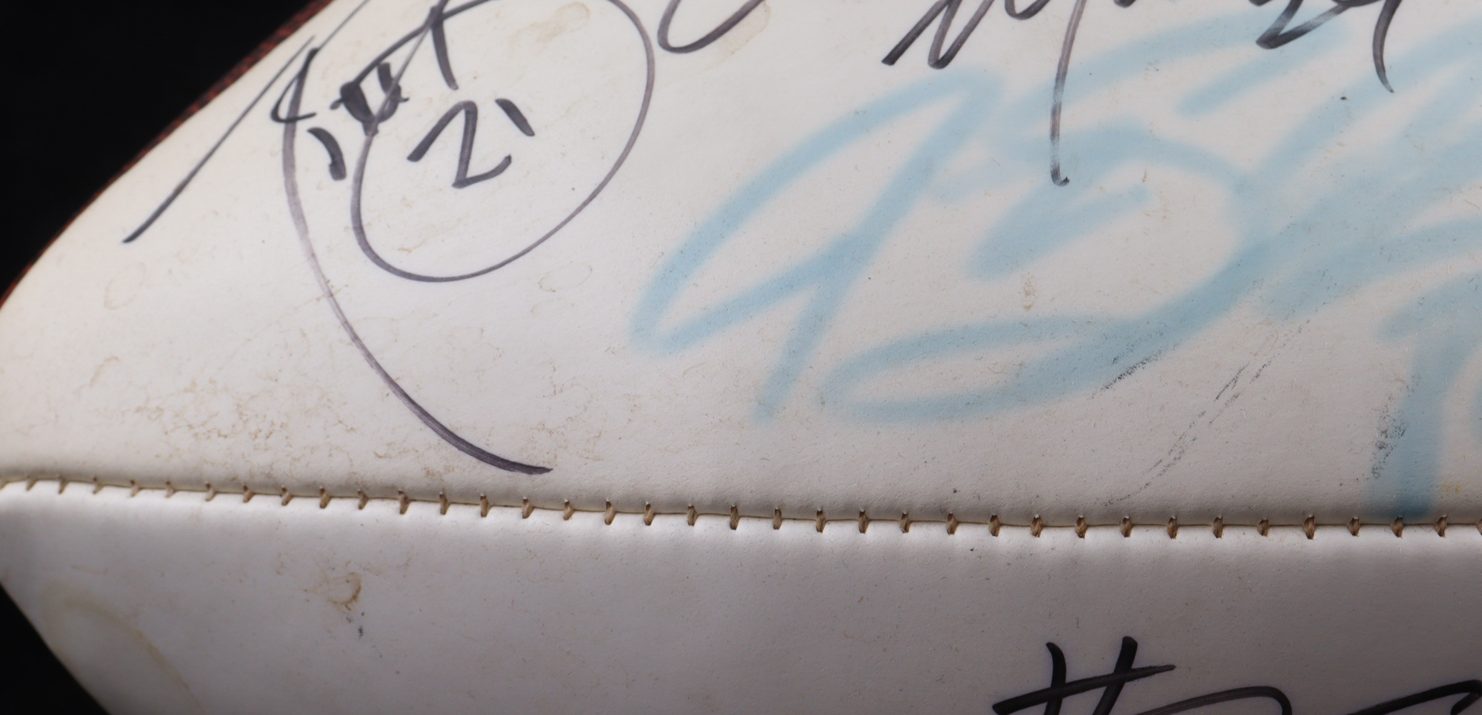 Giants Stars | NFL Football Signed by (16) with Eli Manning, Archie Manning, James Butler (Beckett) at PristineAuction.com Giants Stars | NFL Football Signed by (16) with Eli Manning, Archie Manning, James Butler (Beckett) at PristineAuction.com