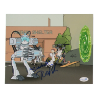 Rob Paulsen Signed "Rick and Morty" 8x10 Photo Inscribed "Snowball" (ACOA) at PristineAuction.com