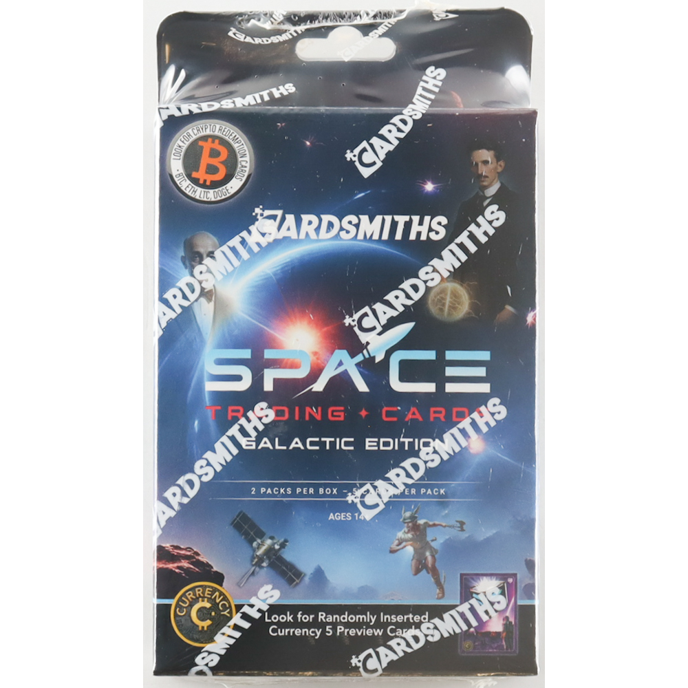 Cardsmith Space Trading Card Galactic Edition Collector Box at PristineAuction.com