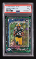 Marshawn Lloyd 2024 Panini Donruss Optic Dragon RR #275 RC #17/24 (PSA 9) at PristineAuction.com