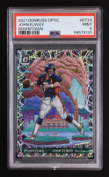 John Elway 2021 Panini Donruss Optic Downtown #DT-24 (PSA 9) at PristineAuction.com