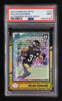 Daijun Edwards 2024 Panini Donruss Optic Black Gold Auto #223 RC #15/60 (PSA 9) at PristineAuction.com