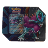 2024 Pokemon TCG: Paradox Clash Tin (Walking Wake ex) Tin with (5) Booster Packs at PristineAuction.com