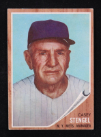 Casey Stengel 1962 Topps #29 MG at PristineAuction.com