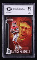 Patrick Mahomes 2019 SAGE Aspire #ASPPM1 (BCCG 10) at PristineAuction.com