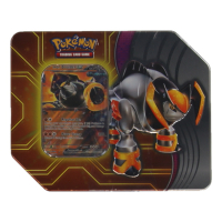 2024 Pokemon TCG: Paradox Destinies (Iron Boulder ex) Tin with (5) Booster Packs at PristineAuction.com