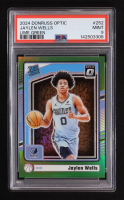 Jaylen Wells 2024 Panini Donruss Optic Lime Green RR #252 RC #115/149 (PSA 9) at PristineAuction.com