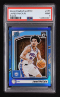 Jared McCain 2024 Panini Donruss Optic Aqua RR #270 RC #071/225 (PSA 9) at PristineAuction.com