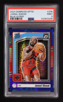 Jamal Shead 2024-25 Panini Donruss Optic Blue Hyper RR #296 RC #145/175 (PSA 9) at PristineAuction.com